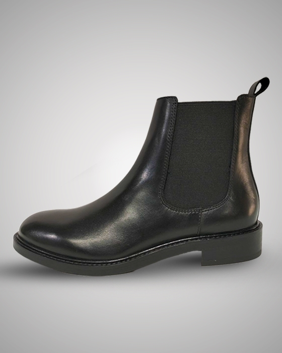 Women's black Chelsea boots - comfortable and elegant