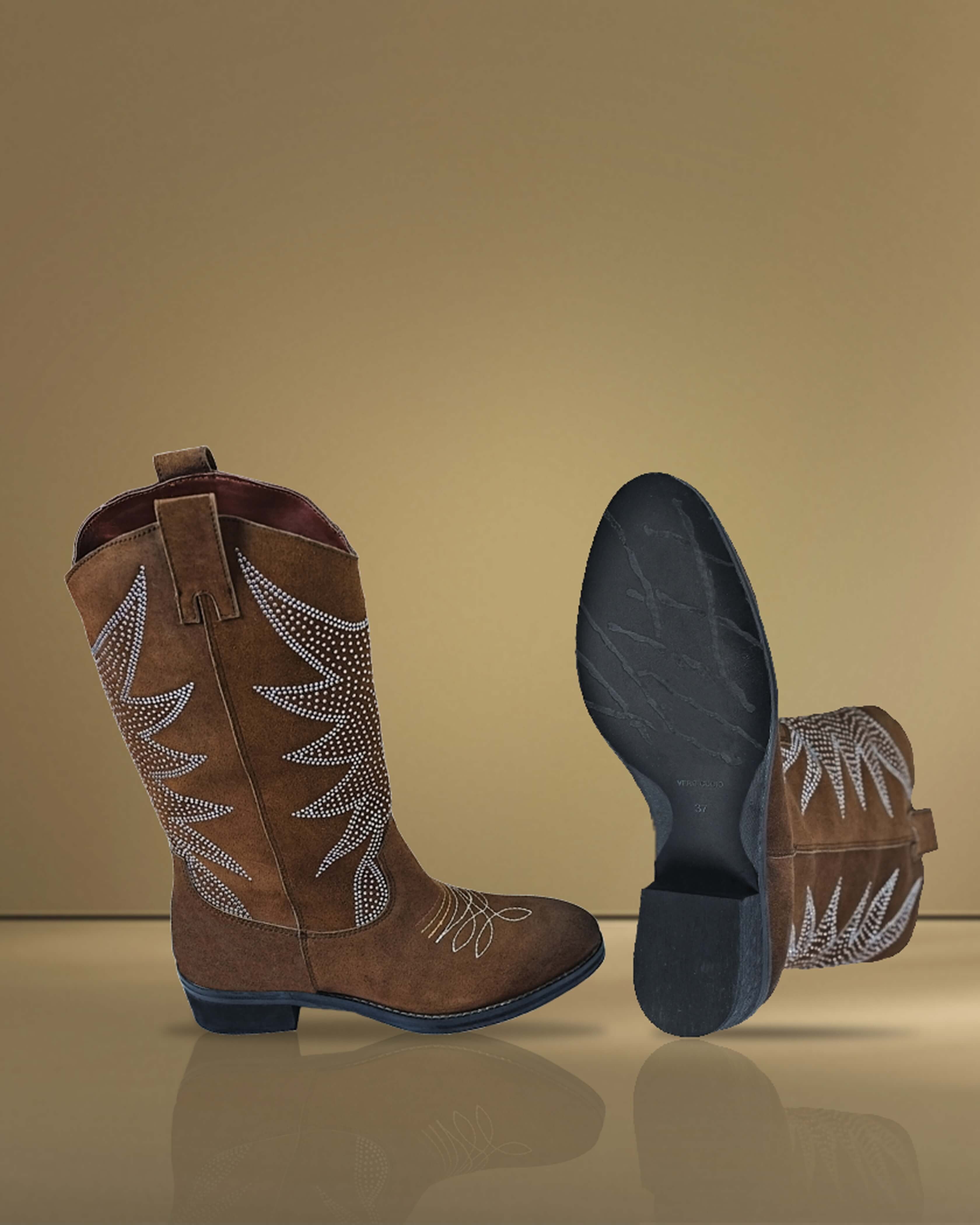 Women's cowboy boots with premium quality and comfort