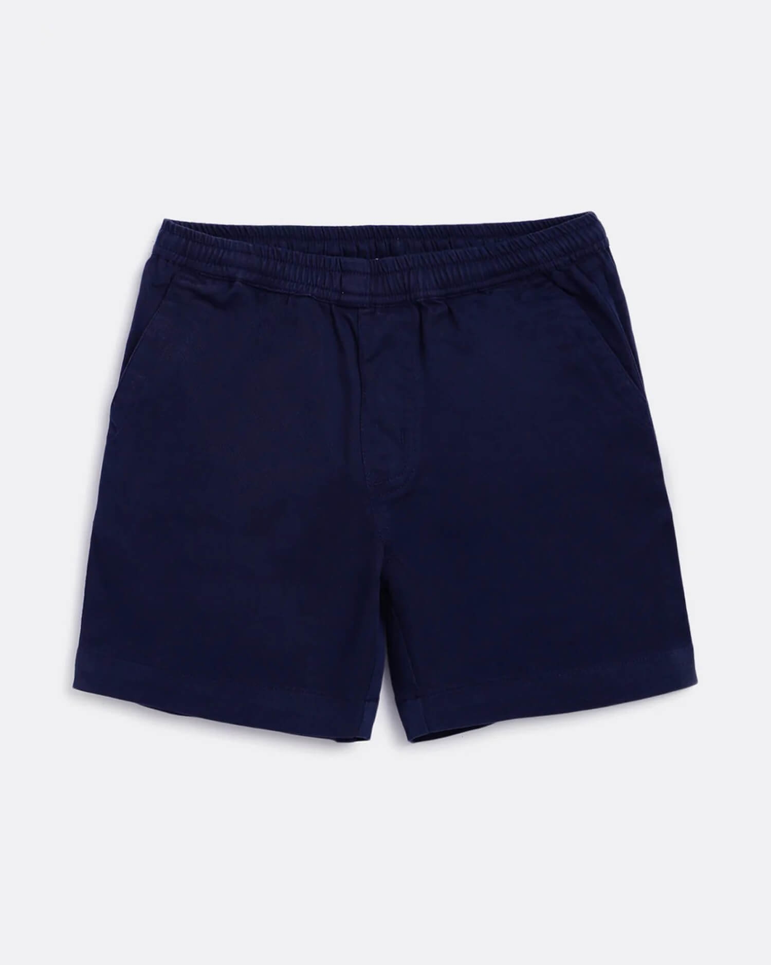 Navy Blue Pull-On Shorts -  For Comfortable Play & Everyday  Wear