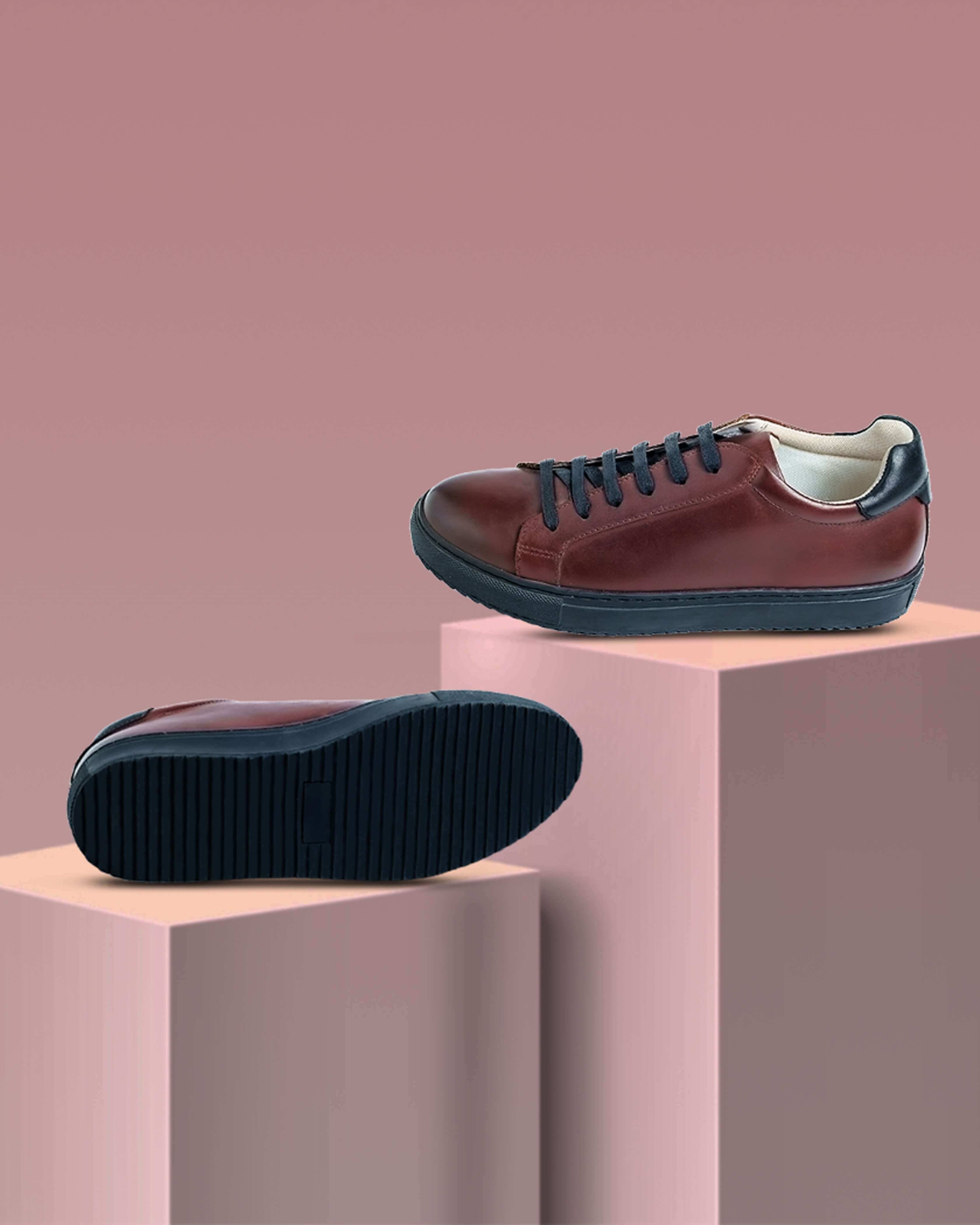 Men's low-top sneakers- Casual shoes with elegant style and comfort