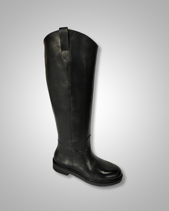 Timeless black over the knee boots
