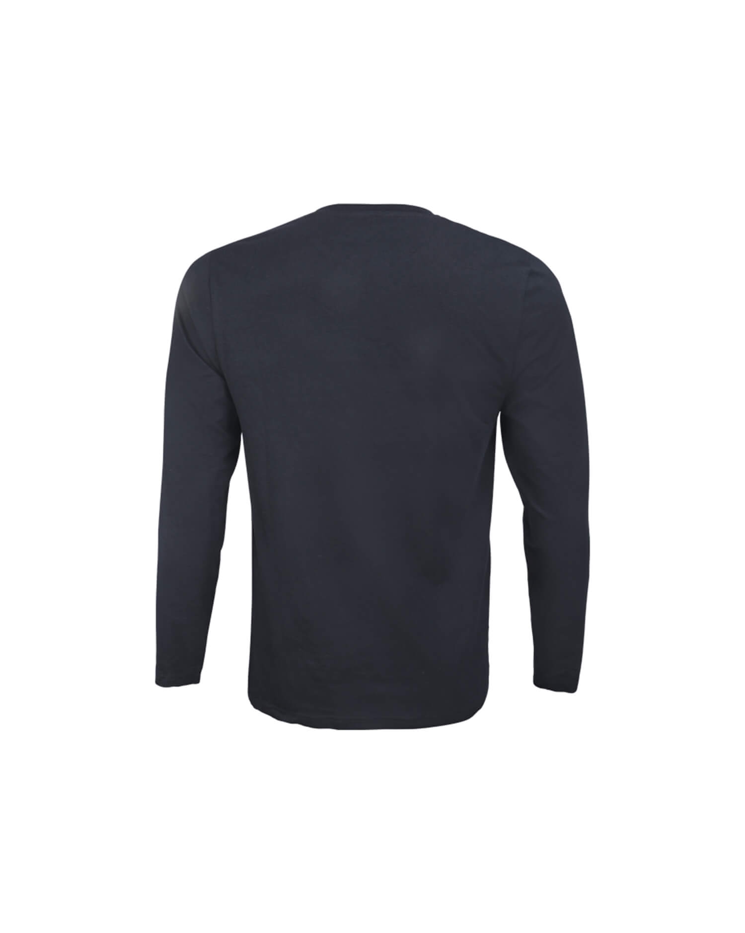 Men’s Black Long Sleeve Graphic Crewneck – “Winner” Bold Front Panel