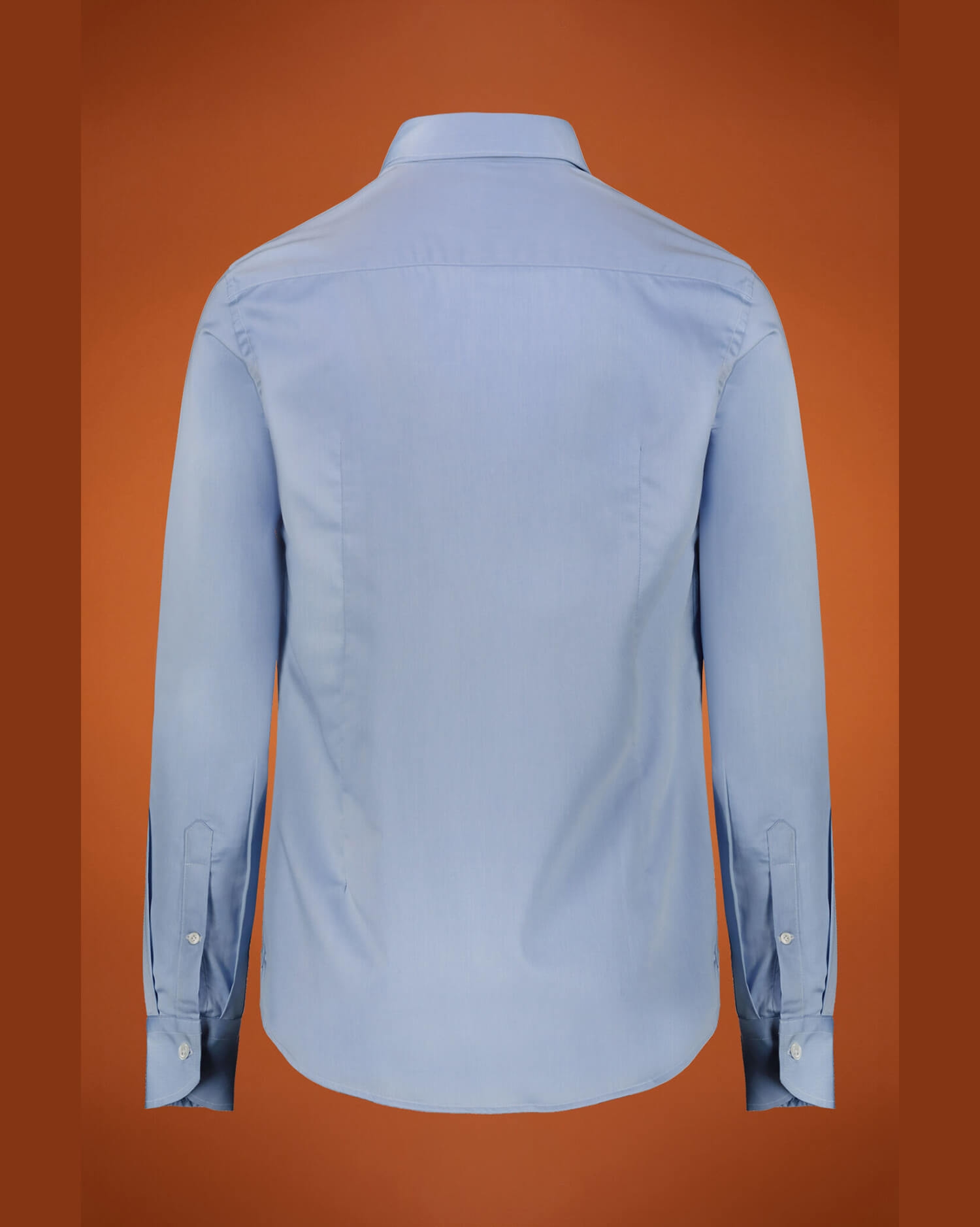 Sky Mist Blue Men's Dress Shirt – Classic Fit, Long Sleeve