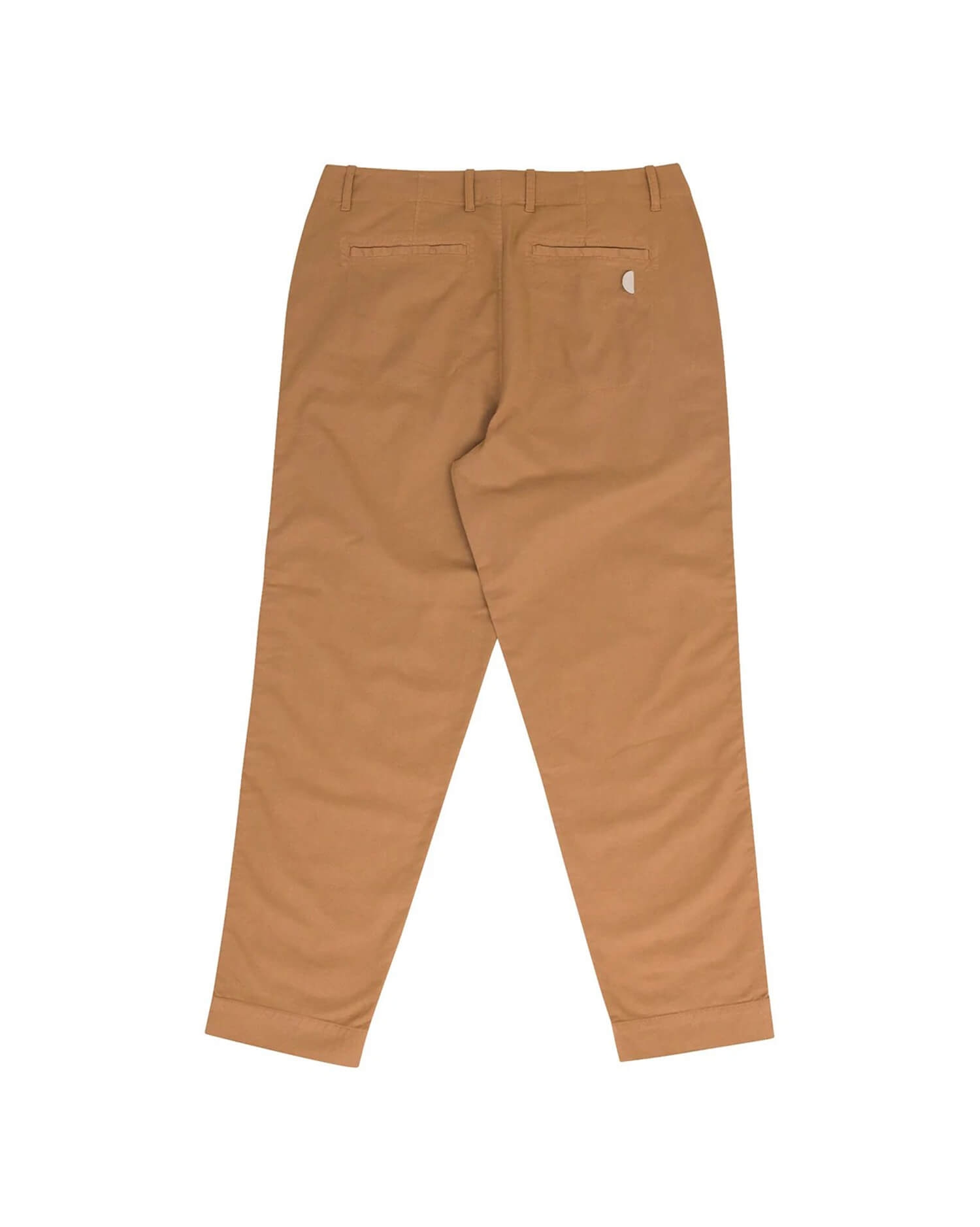 Men's Tan Tapered Cotton Chino Trousers - Everyday Casual