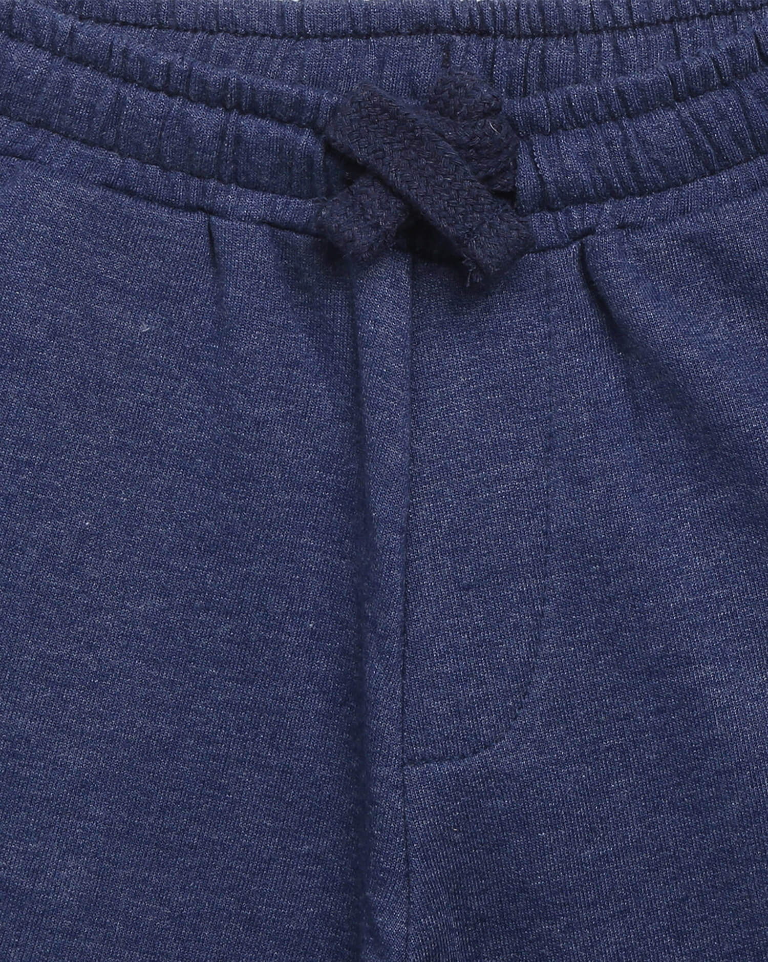 Men’s Navy Blue Drawstring Shorts - With Comfortable Pull-On Style